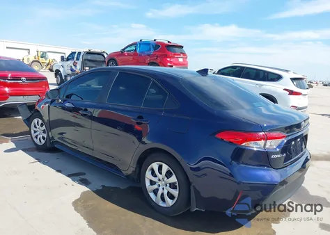 2025 Toyota Corolla Le from USA, damaged, VIN 5YFB4MDE1SP329471